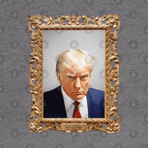 Donald Trump Mugshot by ATee&Tee